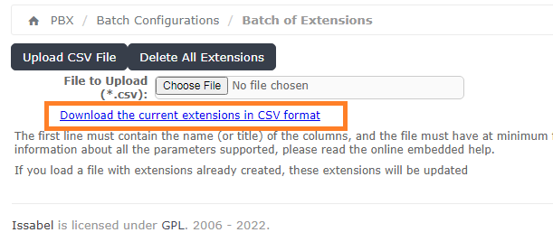 batch of extensions-issabel-2